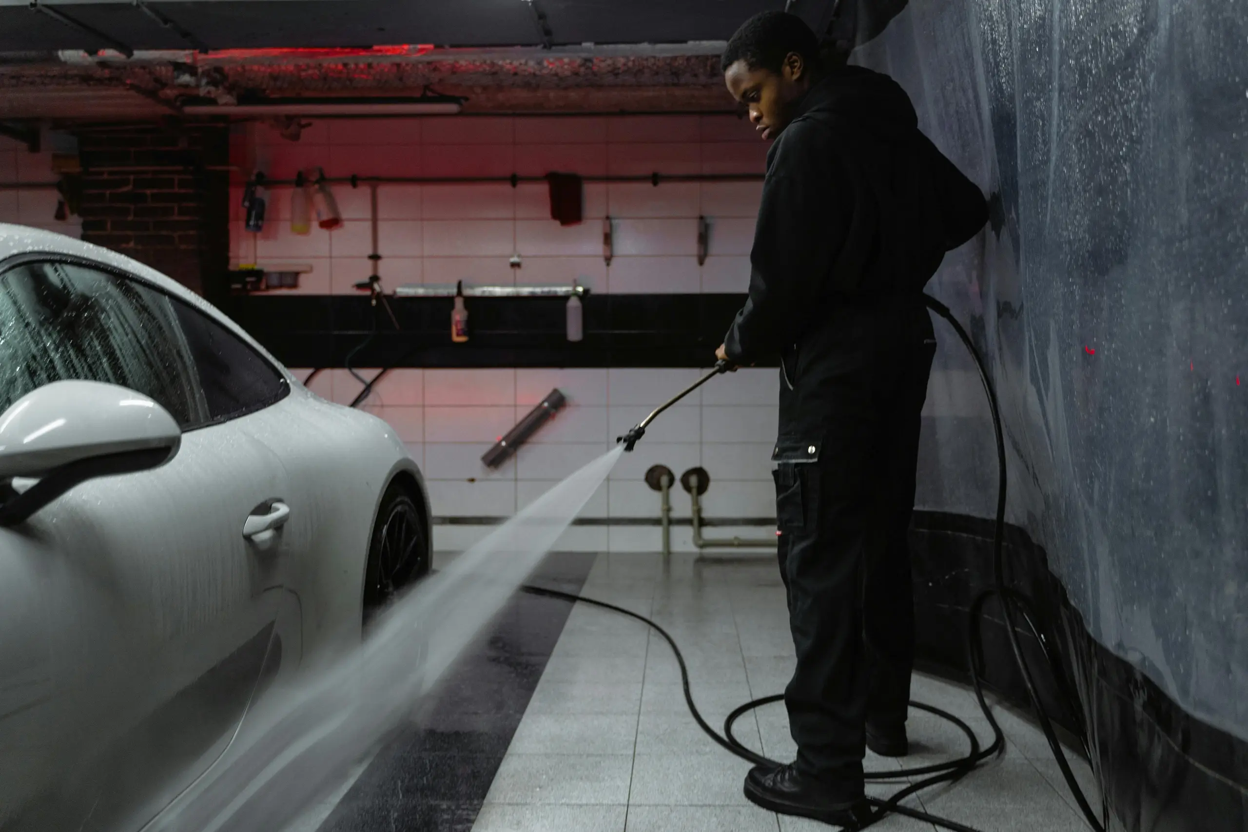 pressure washing background - Pressure Wash Web Design